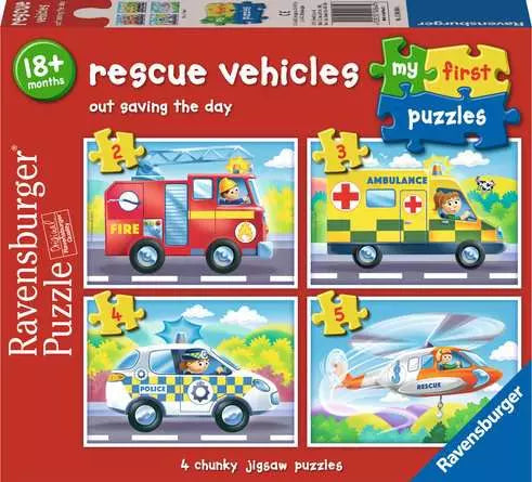 MFP Rescue Vehicles Puzzles