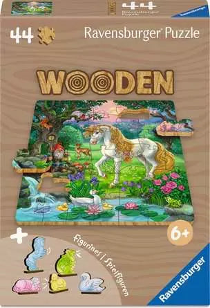 WOOD: Unicorn 44 Pc Puzzle