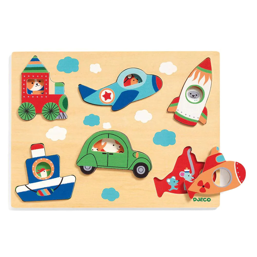 Vroum Wooden Puzzles