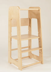 Education Tower Natural Wood