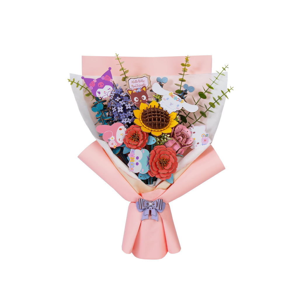 Assembled TWB02, Hello Kitty and Friends Flower B