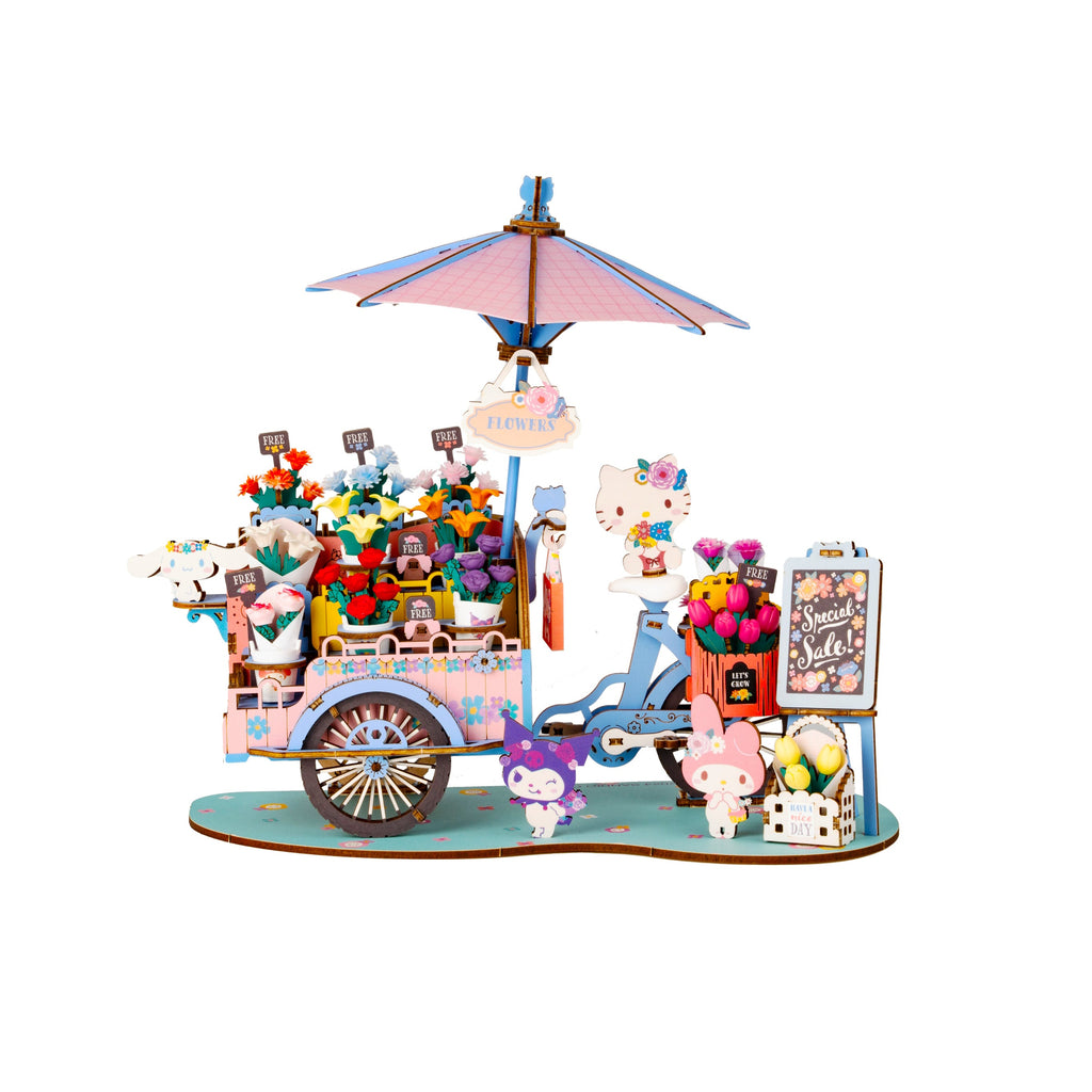 Hello Kitty and Friends Flower Cart