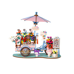 Hello Kitty and Friends Flower Cart