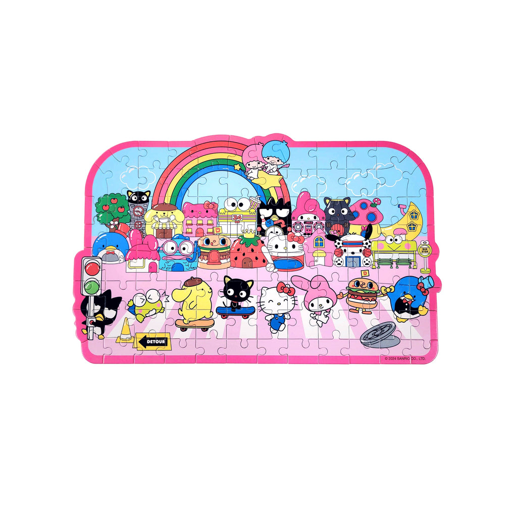 Hello Kitty Jigsaw Puzzle: Street with Shops