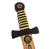 Black & Gold Medium Woodylion Sword