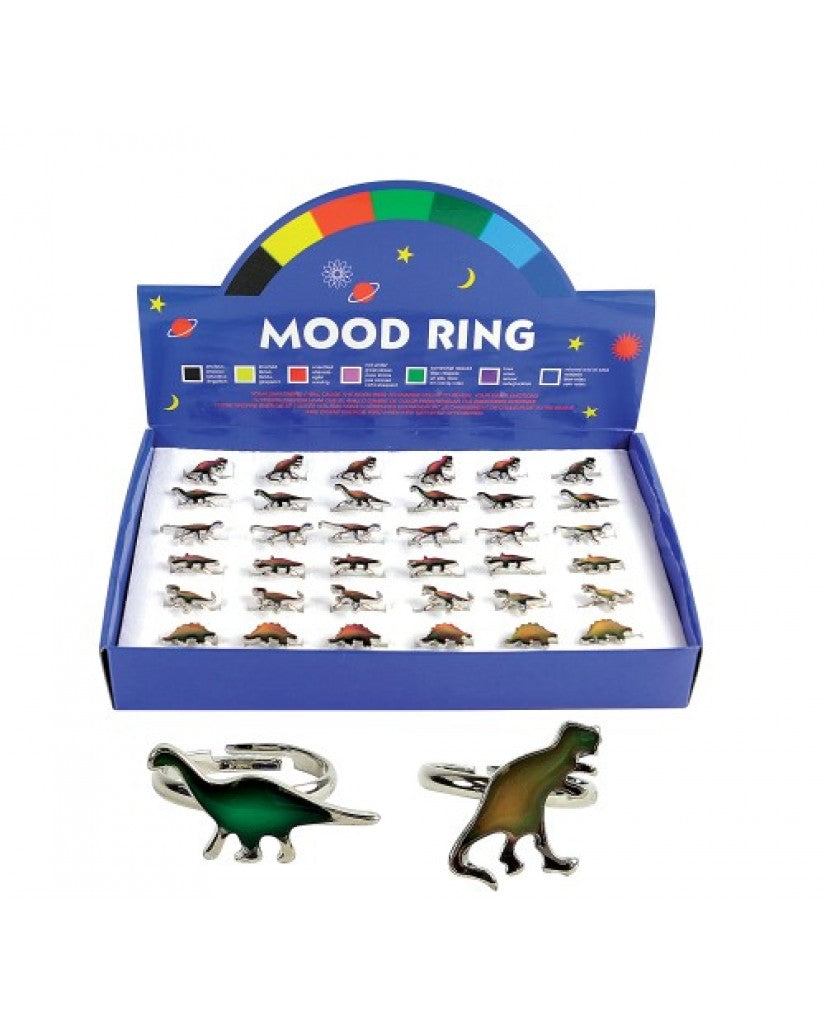 Mood Dinosaur Rings