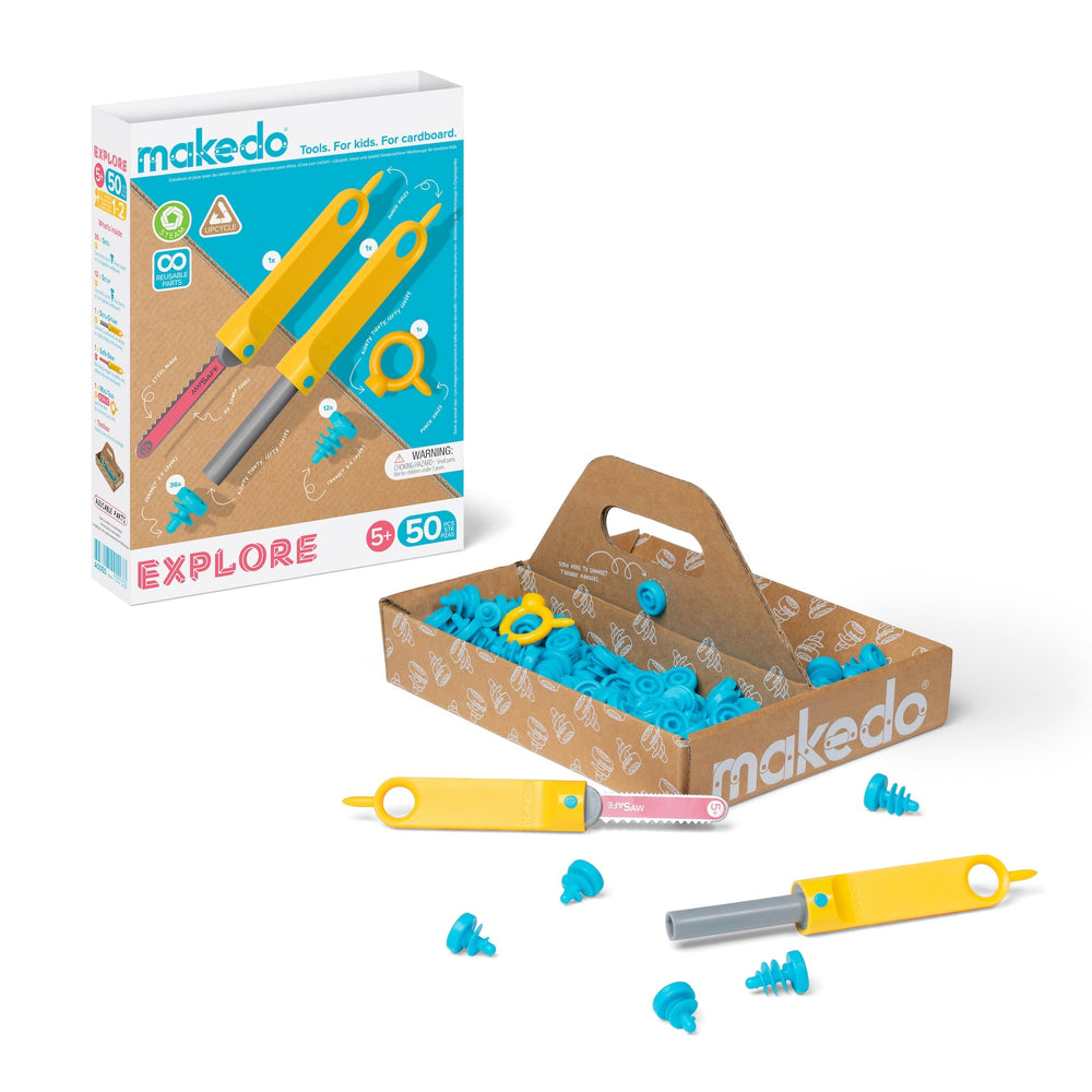 EXPLORE | Makedo Cardboard Construction Kit
