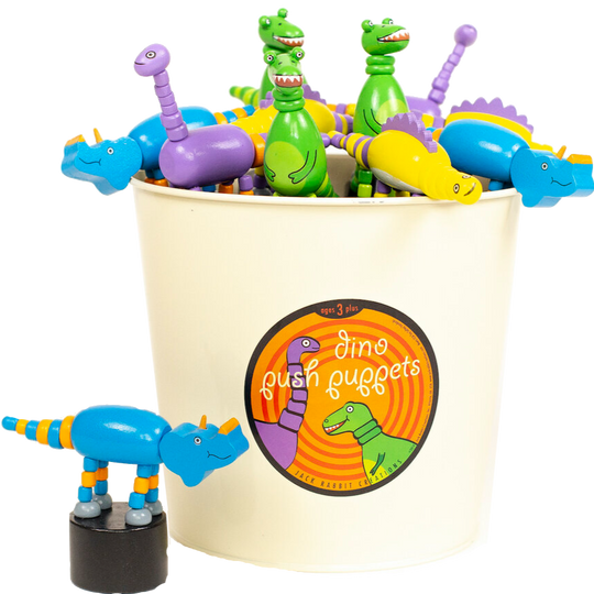 Dinosaur Push Puppet