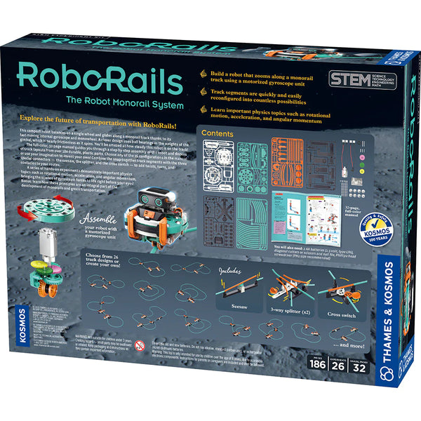 Obo Rails Robo Rails: The Robot Monorail System | The Wooden Horse