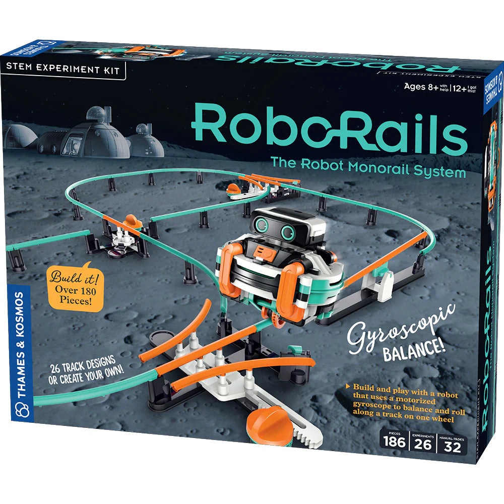 Obo Rails Robo Rails: The Robot Monorail System | The Wooden Horse