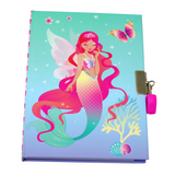 Shimmering Mermaid Strawberry Scented Lockable Diary