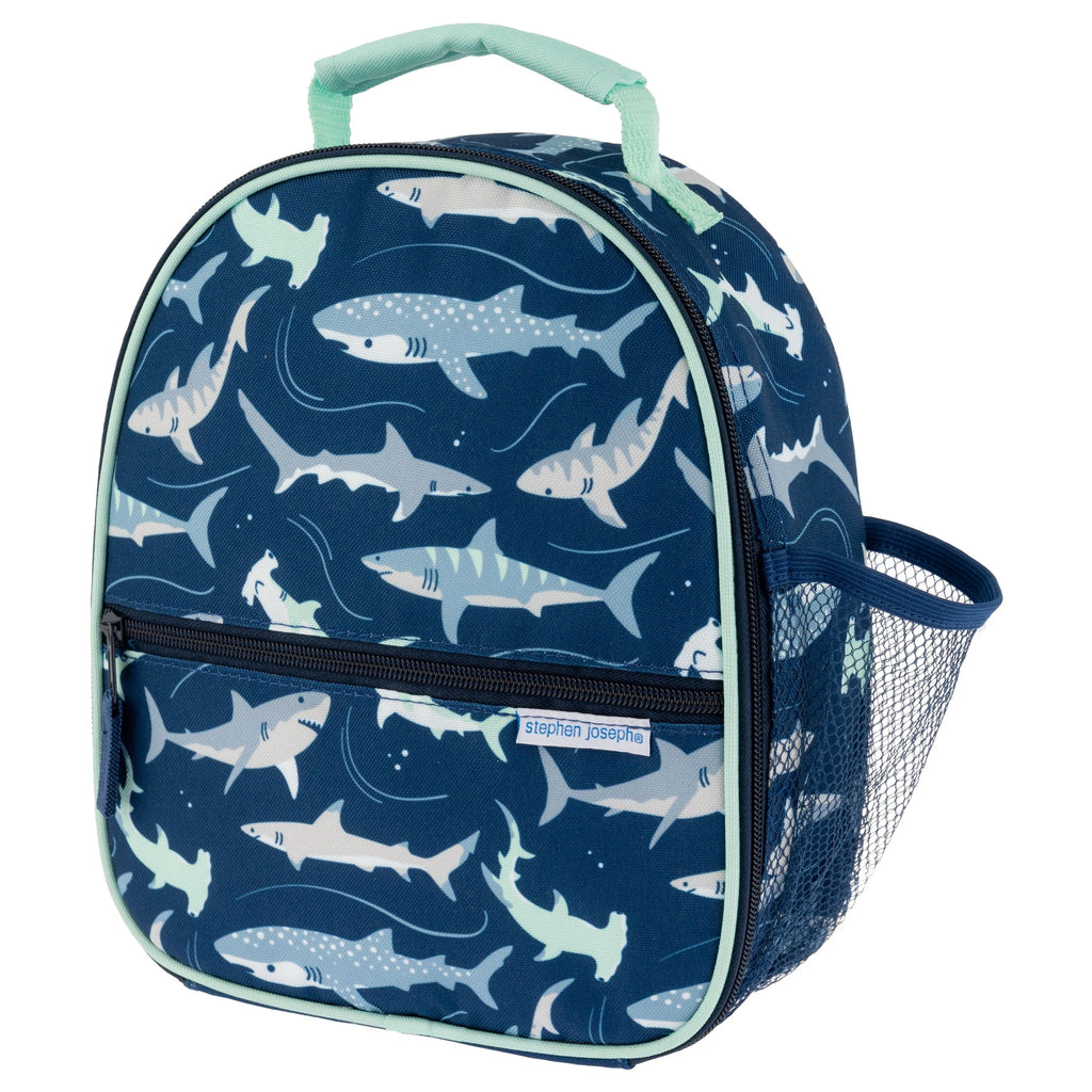 Navy Shark Lunchbox