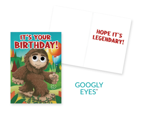 Sasquatch Googly Eyes