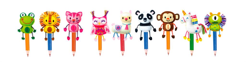 Sewing Pencil Toppers Asst