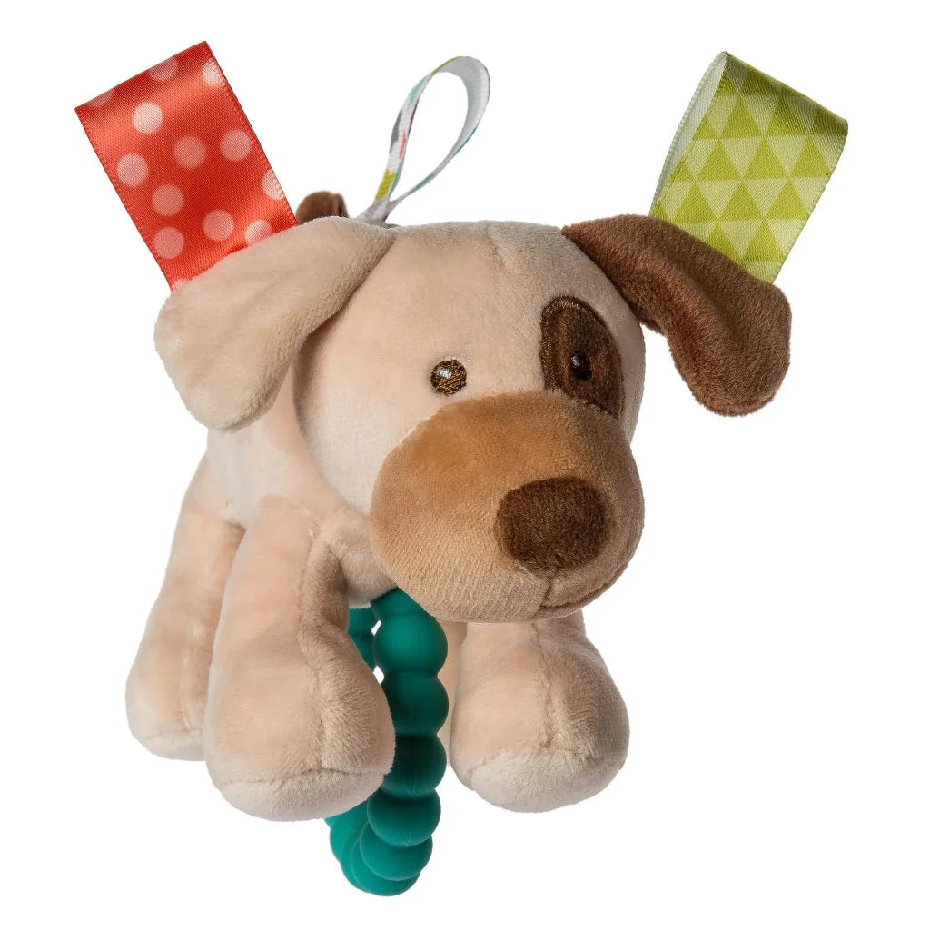 Teether Rattle Taggies Buddy Dog