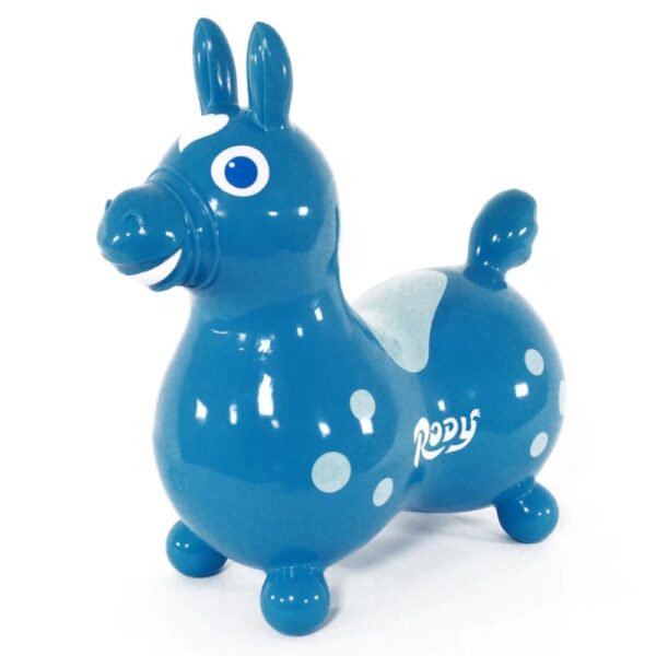 Teal w/Pump Rody Horse