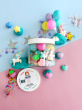 Unicorn Party Cotton Candy Dough-To-Go