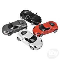 5" Diecast Pull Back 2013 Alfa Rome 4C