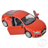5" Diecast Pull Back 2008 Audi Tt Coupe