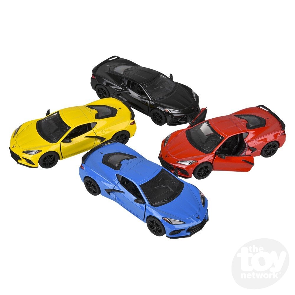 5" DIECAST PULL BACK 2021 CORVETTE