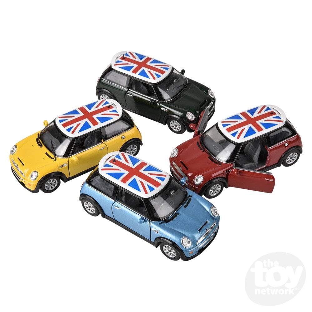 5" Diecast Pull Back Mini Cooper