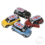 5" Diecast Pull Back Mini Cooper