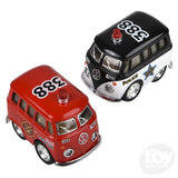 TS - 2" Diecast Pull Back VW Mini Police & Firefig