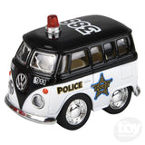 TS - 2" Diecast Pull Back VW Mini Police & Firefig