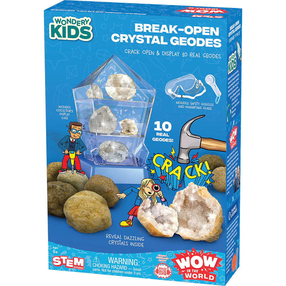 Break-Open Crystal Geodes Wow in the World