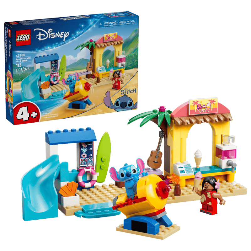 Beach Fun Lilo Stitch