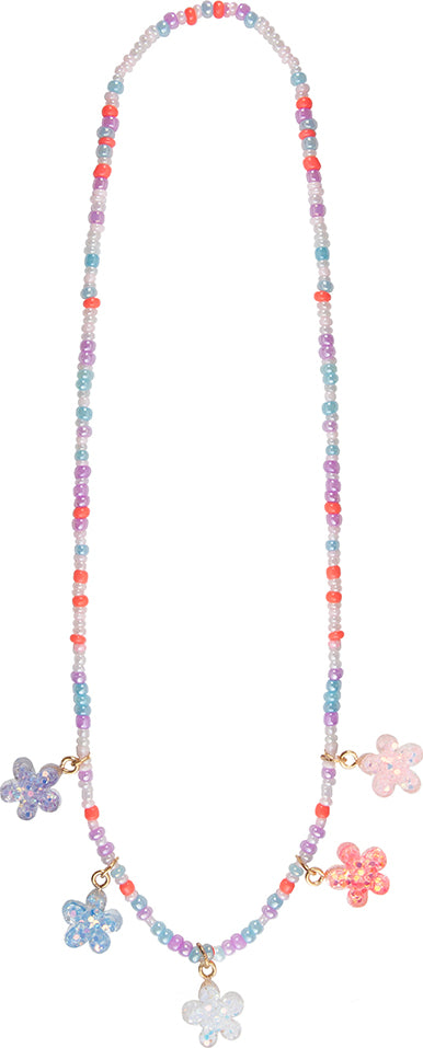 Necklace Shimmer Flower