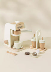 Coffee Maker Set Wooden