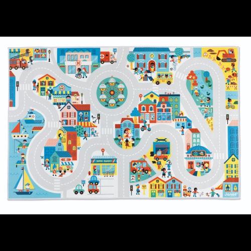 Crossroads City Play Mat
