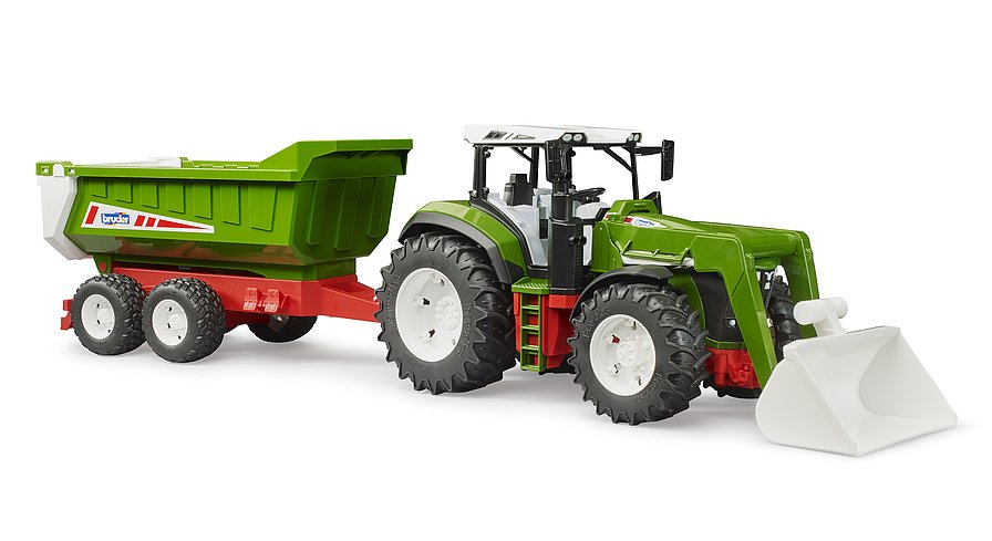 ROADMAX Tractor w Frontloader & Trailer