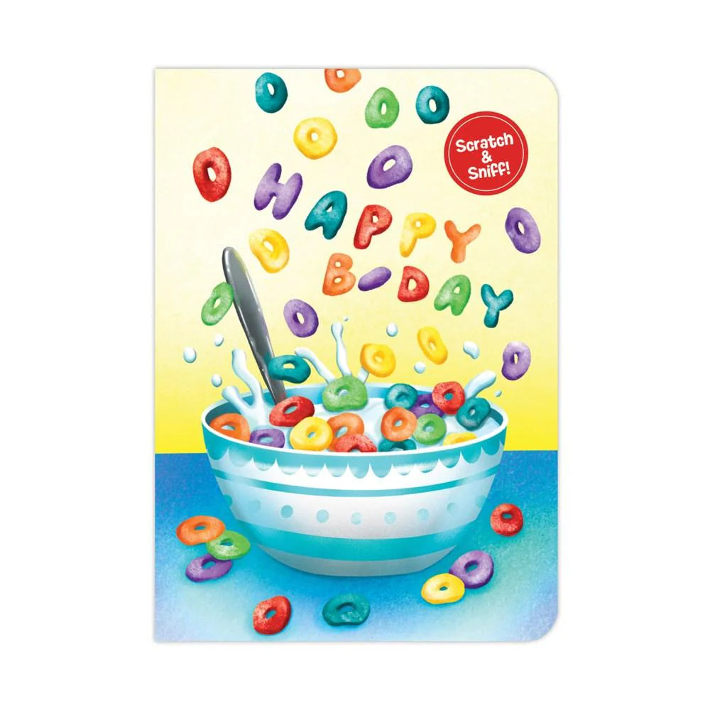 Fruity Cereal Card Scratch & Sniff