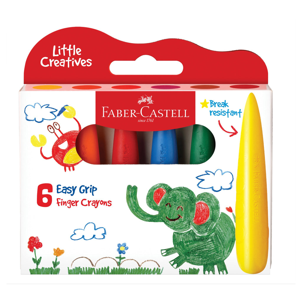 Set of 6 Easy Grasp Crayons LC