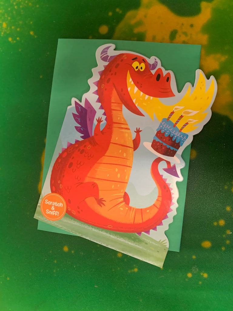 Dragon Card Scratch & Sniff