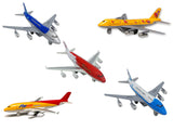 Jumbo Jet Pullback Toy