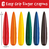 Set of 6 Easy Grasp Crayons LC