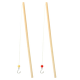 Rainbow Fishing Ducks Set of 6