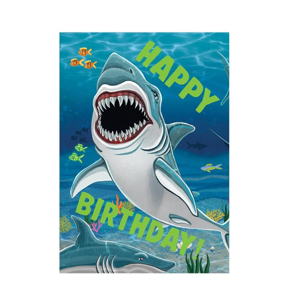 Shark Card Tri Fold
