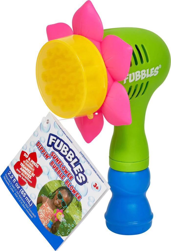 Sunflower Dippin Bubble Blower Fubbles