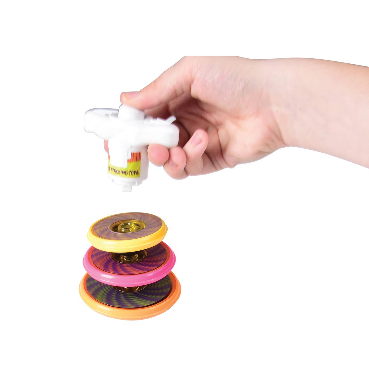 Stacking Spin Tops | The Wooden Horse