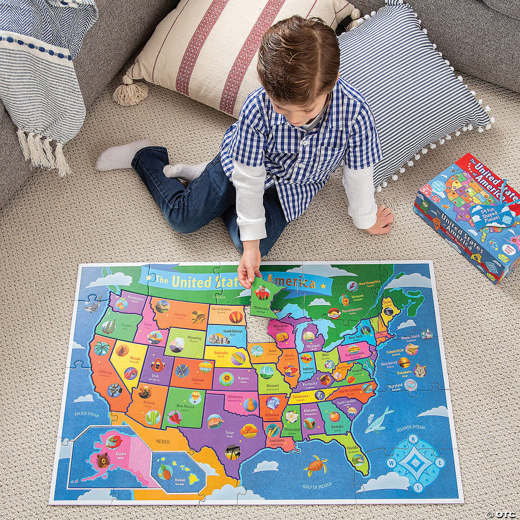 USA: Floor Puzzle
