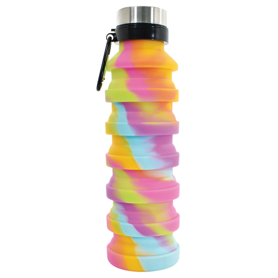 Tie Dye Water Bottle Collasible