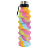Tie Dye Water Bottle Collasible