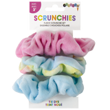 Fleece Tie Dye Scrunchie Set
