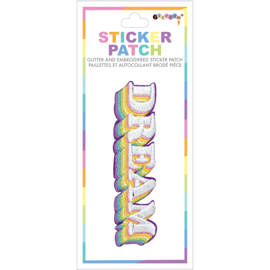 Dream Embroidered Sticker Patch