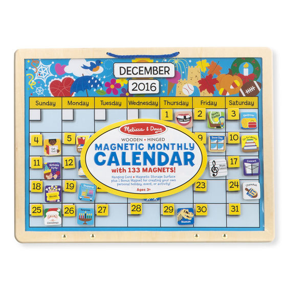 Monthly Magnetic Calendar