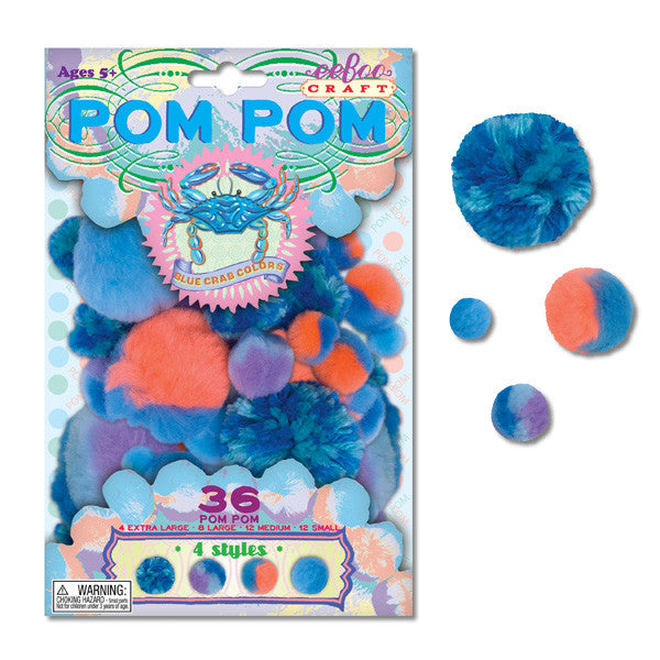 Blue Crab Pom Pom